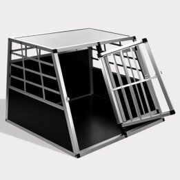Large Double Door Dog cage With Separate board 65a 06-0774 www.petclothesfactory.com