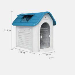 PP Material Portable Pet Dog Nest Cage Foldable Pets House Outdoor Dog House 06-1603 www.petclothesfactory.com