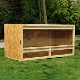 Reptile wooden cage Size 120x 60x 60cm 08-0266