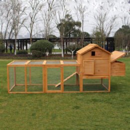 Chinese Mobile Chicken Coop Wooden Cages Large Hen Pet House www.petclothesfactory.com
