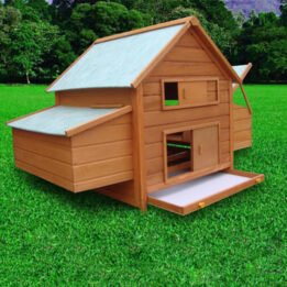 Wooden pet house Double Layer Chicken Cages Large Hen House www.petclothesfactory.com