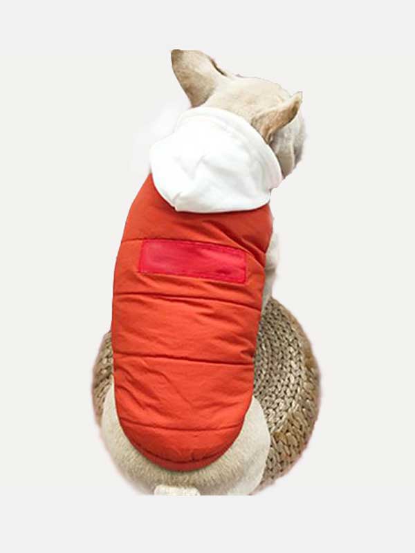 Dog Clothes Fashion Brand FamousPet Dog Coat Thickening Plus Velvet Vest