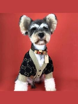 Dog Clothes Knit Sweater Cardigan Pet Winter Wear 06-1327