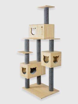 OEM Multi-Layer wooden Cat Climbing Trees 06-0202