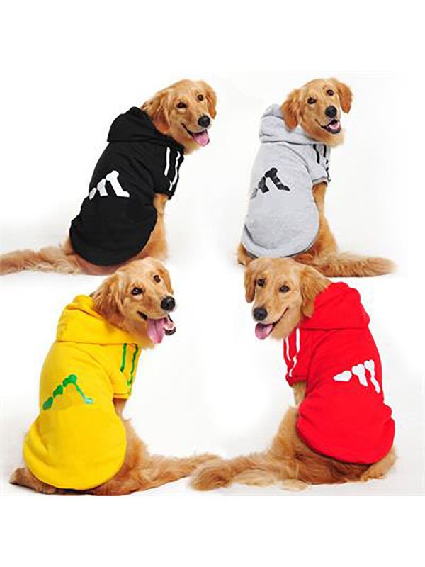 Фабрика домашних животных Оптовая дизайнерская хлопковая одежда XS-9XL Дешевая толстовка с капюшоном для собак 06-1361 www.petclothesfactory.com
