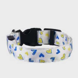 Rechargeable Dog Collar: Nylon Webbing Small Large 06-1204