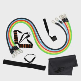 11 Pieces Resistance Band  Elastic Tube Resistance Training Equipment Fitness Equipment Pull Rope Set www.petclothesfactory.com
