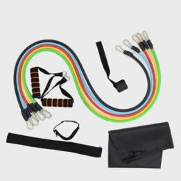 11 Pieces Resistance Band Elastic Tube Resistance Training Equipment Fitness Equipment Pull Rope Set