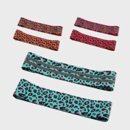Custom New Product Leopard Squat With Non-slip Latex Fabric Resistance Bands www.petclothesfactory.com