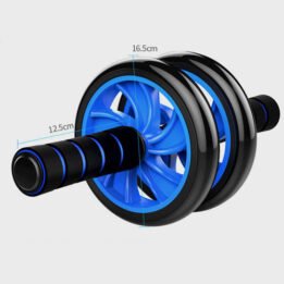 Double-wheeled Abdominal Wheel Exerciser Abdominal Muscles Power AB Abdominal Wheel