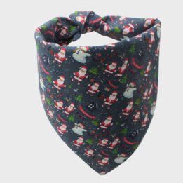 Pet Dog Accessories Dog Christmas Party Bandana Pet Saliva Towel Triangle Towel Tie