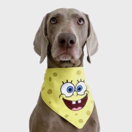 New Product Yellow Cartoon Cute Duck triangle scarf Pet Saliva Towel