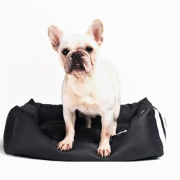 Factory Supply Wholesale Luxury Pet Bed Soft Square Elegant Noble Series Dog Bed