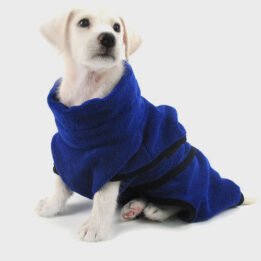Pet Super Absorbent and Quick-drying Dog Bathrobe Pajamas Cat Dog Clothes Pet Supplies