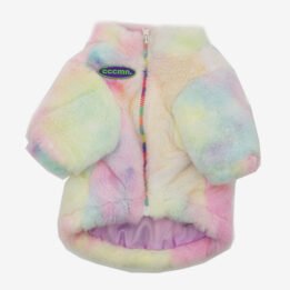 Polyester Jacket 2020 Dog Fashions Pet Clothes Thick high-end Fur Coat Luxury Dog Clothes www.petclothesfactory.com
