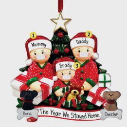 DIY Personalise Family Christmas Tree PVC Decorations Tree
