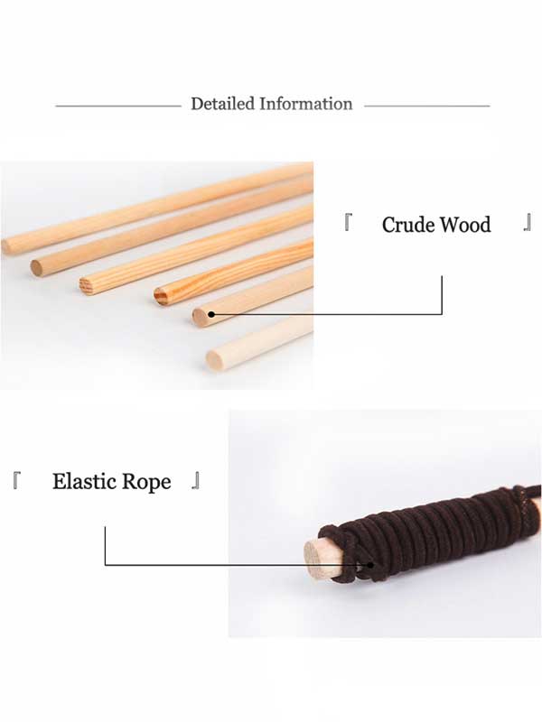 Funny Cat Stick Set Interactive Feather Cloth Rat Puzzle Rope Funny Cat Toy-06-1417