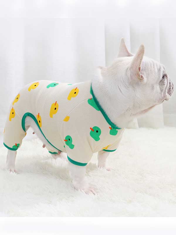 GMTPET Plus velvet thick clothes elastic good short body bulldog pug dog fat pet dog winter clothes warm method four-legged clothes 107-222026