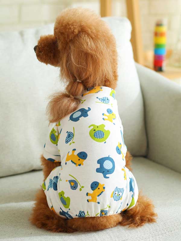 Nuevo cachorro perro Teddy ropa de cuatro patas ropa informal para mascotas 107-222047 www.petclothesfactory.com