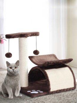 China Supplier Wholesale Cat Litter Cat Climbing Frame Cat Pet Supplies Cute Cat Teaser Toy Cat Scratch Board Cat Teaser 105-33053