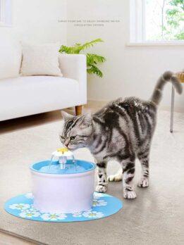 Wholesale amazon's mini flower 1.6L water dispenser pet water feeder