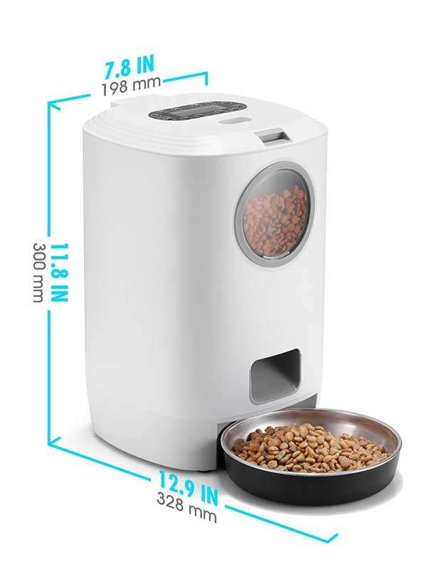 Wholesale Pet feeder Smart pet feeder Feeding device for cats & dogs timing quantitative intelligent feeder 131-23505 Pet Products Factory, OEM Manufacturer, Supplier, Agent www.petclothesfactory.com Wholeasle Amazon food feeder double meal feeder pet smart feeder
