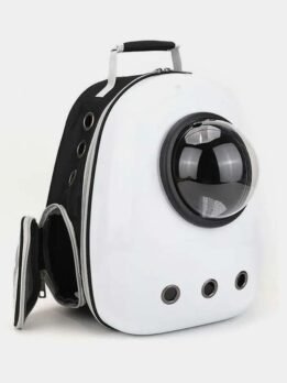 Pet Factory OEM ODM Wholesae Ivory White Upgraded Cat Backpack 103-45002.jpg