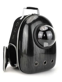 Black King Kong upgraded side-opening pet cat backpack 103-45015