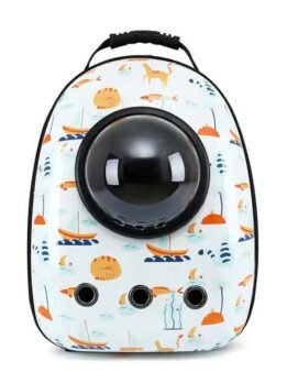 White Island Upgraded Side Opening Pet Cat Backpack 103-45022 www.petclothesfactory.com