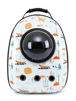 White Island Upgraded Side Opening Pet Cat Backpack 103-45022