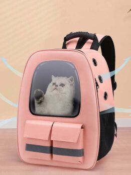 Safety reflective strip pet cat school bag backpack for cats and dogs 103-45087 www.petclothesfactory.com