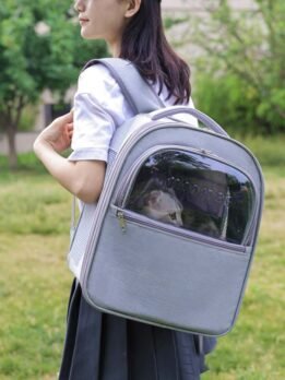 Oxford Backpack Cat Bag Shoulder Cat pet bag 103-45099 www.petclothesfactory.com