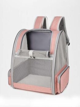 PVC full mesh backpack cat bag backpack cat pet bags 103-45111 www.petclothesfactory.com