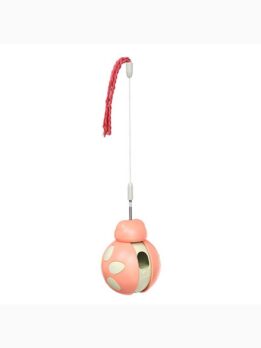 Self-Righting Beetle Cat Teaser Toy with Treat Dispenser