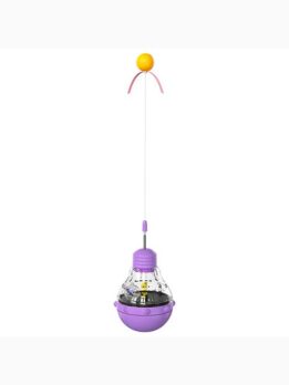 Dog IQ Puzzle Feeder Toy with Treat Dispenser & Slow Eating Design