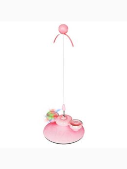 Wholesale Interactive 5-in-1 Cat Toy Ball with Feather Teaser & Treat Dispenser