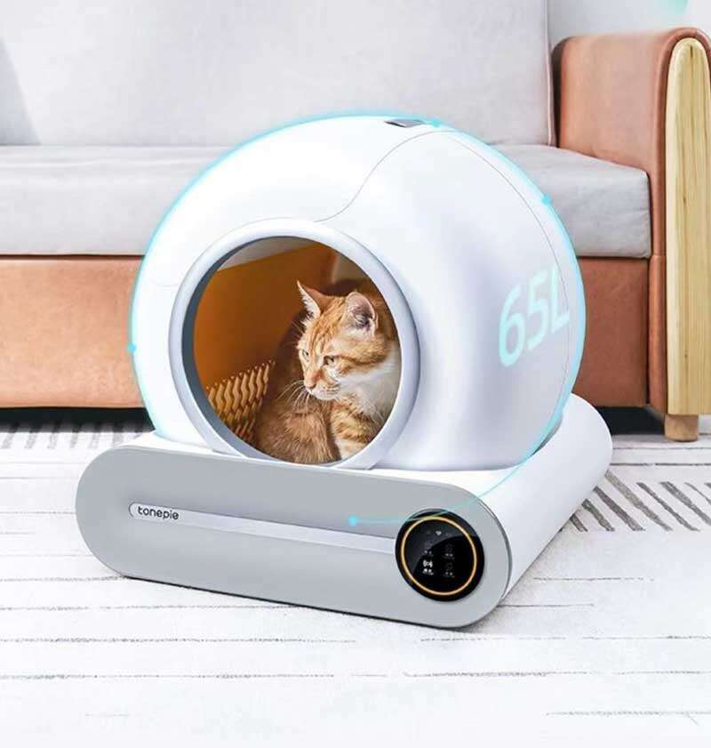 Wholesale APP Control Intelligent Smart Self Cleaning Litter Box for Cats Automatic Cat Toilet Litter Box 116-5903 Pet Products Factory, OEM Manufacturer, Supplier, Agent www.petclothesfactory.com Smart Cat litter box, Cat Litter Box, Cat Litter Box & Accessories, Cat Litter Box And Accessories