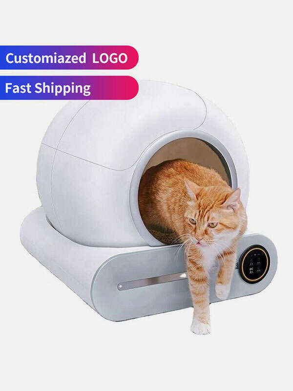 Wholesale APP Control Intelligent Smart Self Cleaning Litter Box for Cats Automatic Cat Toilet Litter Box 116-5903 Pet Products Factory, OEM Manufacturer, Supplier, Agent www.petclothesfactory.com Smart Cat litter box, Cat Litter Box, Cat Litter Box & Accessories, Cat Litter Box And Accessories