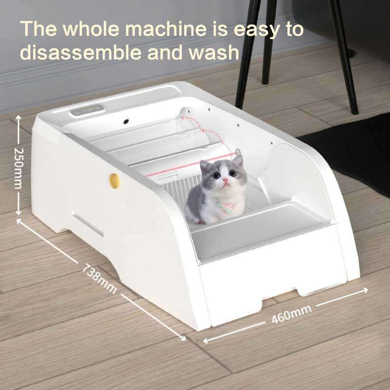 Wholesale Cat Autoclean Litter Box Smart Pet Electric Semi-automatic Quick Self Cleaning Cat Litter Box 116-5904 Pet Products Factory, OEM Manufacturer, Supplier, Agent www.petclothesfactory.com Smart Cat litter box, Cat Litter Box, Cat Litter Box & Accessories, Cat Litter Box And Accessories