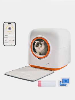 New Fashion Design Low Noise App Control Intelligent Electric Self Cleaning Smart Automatic Cat Litter Box 116-5906 Pet Products Factory, OEM Manufacturer, Supplier, Agent www.petclothesfactory.com Smart Cat litter box, Cat Litter Box, Cat Litter Box & Accessories, Cat Litter Box And Accessories