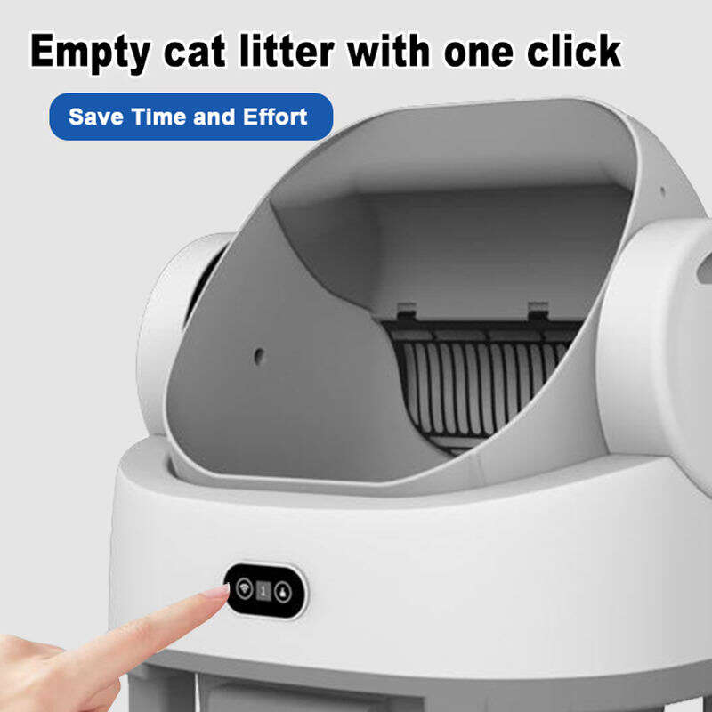 Wholesale APP Control Automatic Cat Litter Box with Safety Sensors Self Cleaning Litter Box for Multiple Cats 116-5909 Pet Products Factory, OEM Manufacturer, Supplier, Agent www.petclothesfactory.com Smart Cat litter box, Cat Litter Box, Cat Litter Box & Accessories, Cat Litter Box And Accessories