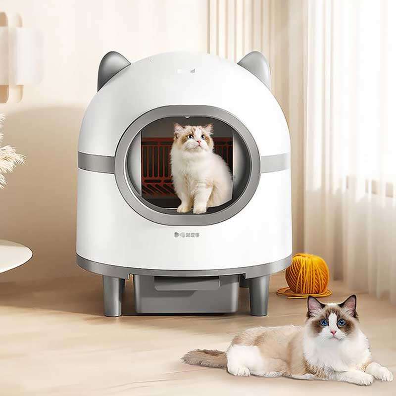 Wholesale Custom Intelligent APP Control Extra Large Pet Waste Disposal Automatic Self-Cleaning Smart Cat Toilet Litter Box For Cats 116-5910 Pet Products Factory, OEM Manufacturer, Supplier, Agent www.petclothesfactory.com Smart Cat litter box, Cat Litter Box, Cat Litter Box & Accessories, Cat Litter Box And Accessories