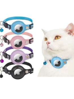 Wholease High Quality Adjustable Cat Collar Air Tag Outdoor Use Dog Collar With GPS Tracking Pet Collar Leash Dog 108-5101 Pet Products Factory, OEM Manufacturer, Supplier, Agent www.petclothesfactory.com Wholease Adjustable GPS Tracking Pet Cat Dog Collar