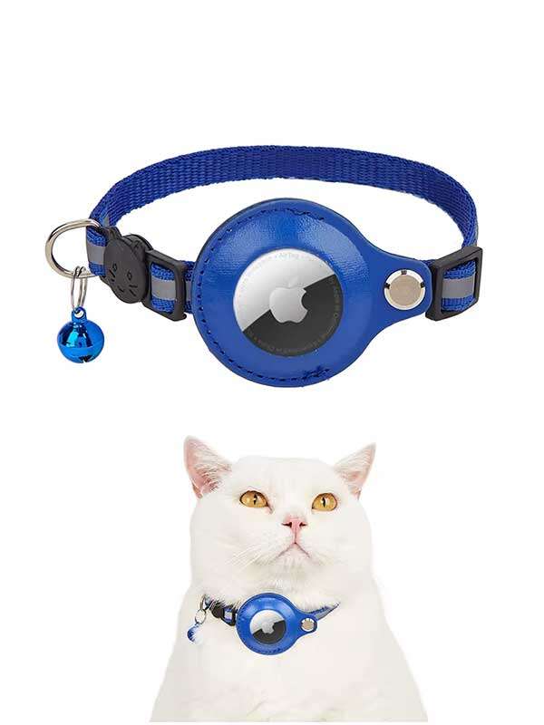 Wholease High Quality Adjustable Cat Collar Air Tag Outdoor Use Dog Collar With GPS Tracking Pet Collar Leash Dog 108-5101 Pet Products Factory, OEM Manufacturer, Supplier, Agent www.petclothesfactory.com Wholease Adjustable GPS Tracking Pet Cat Dog Collar