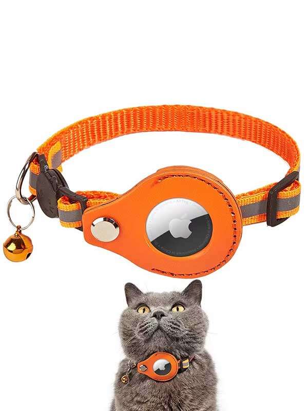 Wholease High Quality Adjustable Cat Collar Air Tag Outdoor Use Dog Collar With GPS Tracking Pet Collar Leash Dog 108-5101 Pet Products Factory, OEM Manufacturer, Supplier, Agent www.petclothesfactory.com Wholease Adjustable GPS Tracking Pet Cat Dog Collar