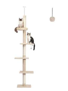 5-Tier Adjustable Cat Tower Tall 95-107 Inch Cat Tree With Scratching Post Sisal and Paper Material 105-62019 Pet Products Factory, OEM Manufacturer, Supplier, Agent www.petclothesfactory.com cat trees scratcher, bog cat tree, cat tower tree dropshipping, mushroom cat tree, purple cat tree, cat trees and scratching post, cat tree house, cat climbing tree house tower, minimalistic cat tree, cheese cat trees, cat tree tower large, cat christmas tree, cat-tree-dropshipping, cat tree for indoor cats, cat tree custom, wall-mounted cat tree, cat tree real wood, tree for big cats, wholesale cat trees, cat tree dropshipping, high quality cat tree, plastic cat tree, tree for cats 140cm, cat tree forest, custom cat tree tall, rope for cat tree, fabric for cat tree, rattan cat tree, luxury cat tree massive, simple cat tree, cat tree modern, cat tree cute, mau cat tree, cat tree wall, cat tree castle, large cat tree tower, high cat tree, 54 cat tree, cherry blossoms cat tree, cat tree 1 pieces, magic forest cat tree, cat tree house free shipping, modern wooden luxury cat tower tree, wooden cat furniture tree cat, basket cat tree, indoor stimulation tree for cats, luxury pet wooden cat tree, cute cat tree, cat tree with leaves, bookcase cat tree, real wood cat tree, pink cat tree, cat wooden tree, small cat trees, palm cat tree, luxury cat tree house, large cat tree house, cactus cat tree, lidl cat trees, cat tree parts, cat tree xl, cat wood tree, tree cat scratcher, flower cat tree, cat tree,
