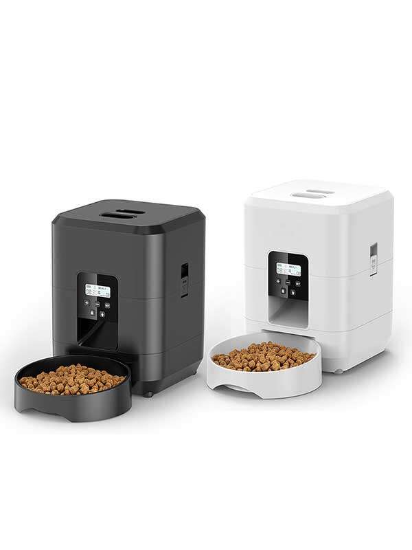 Wholesale OEM 2L White Pet Cat Dog Smart Feeder Product direct Pet products factory Manufacturer and Supplier Agent 131-23508 Pet Products Factory, OEM Manufacturer, Supplier, Agent www.petclothesfactory.com Wholeasle Amazon food feeder double meal feeder pet smart feeder