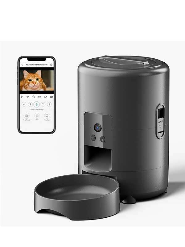 wholesale 2L Small Round Pet Smart Feeder Direct Pet products factory Manufacturer and Supplier Agent 131-23509 Pet Products Factory, OEM Manufacturer, Supplier, Agent www.petclothesfactory.com Wholeasle Amazon food feeder double meal feeder pet smart feeder